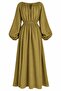 Khaki Muslin Dress - 2Y2004