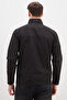 Zippered Stand Collar Softshell Jacket - 8
