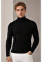 Men's Set of 2 Premium Cotton Turtleneck Camisole Ribbed Slimfit High-Neck Sweater - 4