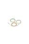 iPhone 12 Pro Compatible Colorful Camera Lens Protection Glass - Yellow-Orange Bezoss - 3