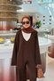Selin Small Buttoned Suit Brown - 2