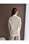 Soft Textured Half-Buttoned Knitted Sweater - 6