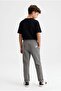 Boy's Knitted Trousers Gray - 2