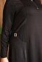 Plus Size Zipper Detail Dress - 8
