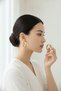 Yellow Color Thick Hoop Earrings Women's Bijouterie Stylish and Modern Design - 3