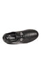 Black Genuine Leather Anatomical Comfortable Sole Rubber Laced Women's Casual Shoes 9523 Z - 4