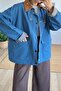 Original Model Premium Quality Blue Seasonal Coat - 6