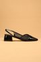Women's Thick Heeled Lace Detailed Evening Dress Shoes Heeled Shoes - 5
