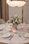 2 Pieces Love Birds Model Double Row Embroidered Blue American Service Tablecloth Set - 3