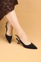 Women's Short Heeled Evening Dress Shoes High Heels