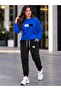 ✨   Unisex Stylish Tracksuit Set – Zero Collar Sweatshirt & – Casual Comfortable Combination