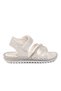 White Stone Detailed Velcro Baby Sandals Maya B - 3