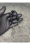 Zaza Sallamalık Black Crimped Amber Prayer Beads