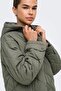 Onljuliet Women's Hooded Quilted Coat Casual Comfortable - 4