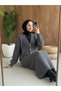 Women's Plush Textured Premium Knitwear Cardigan Skirt Two-Piece Set