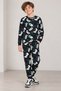 Boys' Game Console Patterned Long Sleeve Pajama Set – Gamepad Printed Top and Bottom Set 7-10 Years - 7