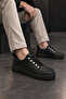 Yg-14 Dušan Lace-Up Leather Men's Casual Sneaker Shoes Cst Black - 4
