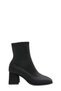Black Diver Fabric Heeled Women's Boots (005 2601277)