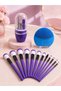 12-Piece Makeup Brush Set, Facial Cleansing Device and Manicure-Pedicure Nail Care Set, 3-Piece Personal Care Set - 2