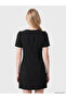 Xside Black Balloon Sleeve Waist-Slit Mini Dress - 3