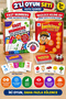 Set of 2 Fast Numbers Basic Mathematics and English Word Hunt 2 Educational Game Set – 616 Card Intelligence Game - 3