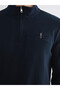 Rmz Gi̇yi̇m Farki̇yla Zippered Stand Collar Men's Sweatshirt - 3