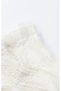 Bowknot Combed Cotton Socks 2Li 10150 Ecru - 4