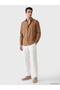 Esvab • Modern & Distinctive Standard Fit Linen-Look Men's Shirt - 2