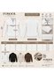 Men's Polo Collar Zippered Knitwear Sweater – Stylish Casual Winter Sweater with Long Sleeves – White, Black, Brown, Beige - 3