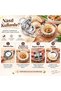 Stainless Steel Dumpling Mold, Double Handle Forming and Sealing Tool, Kitchen Utensil for Dumplings Ravioli Pierogi Empanada with Inner Stuffing, Hmr01 - 4