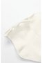 Overlok Style Combed Cotton Socks 2Li 10153 Ecru - 4