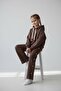 Girl's Side-Buttoned Tracksuit Set, Hooded Top and Bottom Set, Ages 5-9