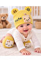Baby Teddy Bear Hat and Knee Protector Set 2 Piece Cat Pattern Crawling Knee Pad Set - 2