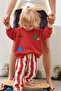 Boy's Back Printed 100% Cotton Suit
