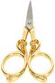 11.2 cm Sewing Embroidery Engagement Scissors – Pointed Tip Handcraft Thread Cutting Scissors - 2