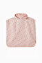 Children's Poncho with Animal Pattern, Hood, and Uv50 Protection - Pink