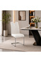 White Color Sitting Chair - 2
