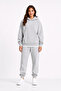Women's Oversize Hooded Tracksuit Set Jogger Bottom Top Comfortable Fit Daily Basic Set