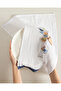 Brunch Muslin Drying Cloth - White/Navy Blue