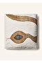 Decorative Pillow 50X50 Cm, Textured Surface Handmade Cotton Case & Duck Feather Filling