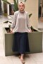 Sentez Rovia Button Detail Denim Skirt - 3