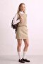 Women's Fleto Pocket Mini Skirt - Stone