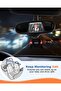 Baby car mirror, 3 brightness levels, remote controlled, 360 °   Rotatable - 6