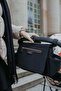 Luxe Scuba Baby Stroller Organizer Bag Black - Black - 3