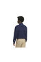S Ls Button up Men's Casual Shirt Kr5430 Navy Blue - 2