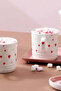 Limited Edition Stoneware Mug Set of 2 350 ml - White - 2