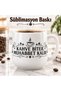Coffee Ends, Friendship Remains Written Porcelain Mug 300 ml White with Handle Sublimation Printed Coffee Tea Cup Gift - 7