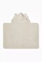 Elephant Vilas Baby Towel Organic Cotton, Cute Design with Hood - Beige - 2