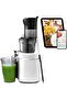 200W Slow Juicer, Reverse Function, 2 Filters, Bpa-Free, Quiet Operation