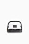 Black Toiletry Bag, Transparent Black Organizer Makeup Bag - Transparent-Black